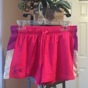 Athletic shorts under armor